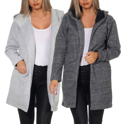 Sublevel damen mantel kapuze - mantel,