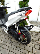 Kennzeichenhalter Peugeot Speedfight 3-4 LC AC 50ccm Weiß für originaler Rück.