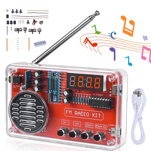Digital radio kit - radio, 87-108mhz