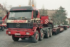 LKW Foto Mercedes-Benz SK Schwerlasttransporter Deutschland rot GRUNDT Sc #j4xk