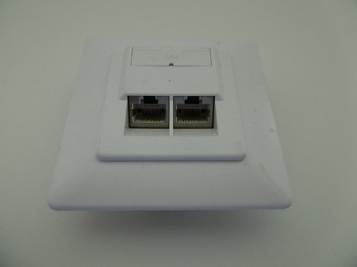 Netzwerkdose cat5e unterputz - netzwerkdose,
