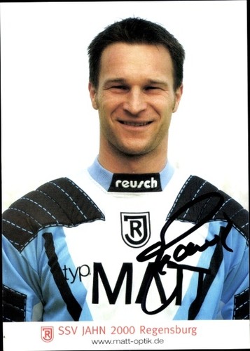 Autogrammkarte fußballer uwe - autogrammkarte,