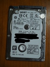500 GB 2,5" HDD Festplatte aus Apple MacBook Pro # HGST Z5K500 # HTS54050A7E361