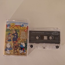 Die Schlümpfe Folge 4 Karussell Hörspielkassette MV Hörspiel Kassette 