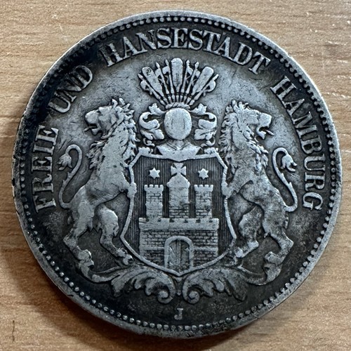 Deutsches reich mark 1876 j - reich,