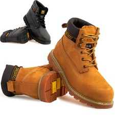 Herren Leder Goodyear genähte