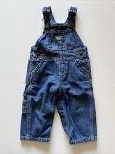 OSHKOSH JEANS LATZHOSE FÜR BABYS KLEINKINDER GR.74CM 9 MONATE DUNKELBLAU