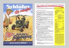 Schlüter Dieselschlepper ASM 18 mit 18 PS 