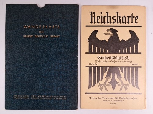Reichskarte einheitsblatt - reichskarte, 89