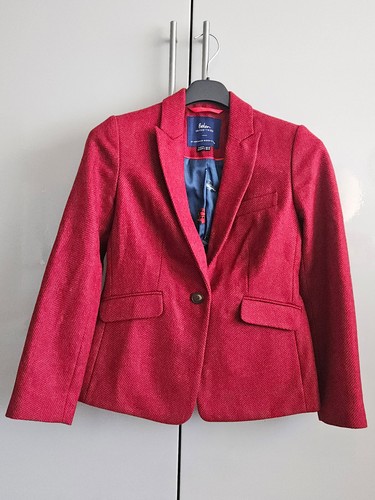 Boden tweed blazer dunkelrot - blazer,