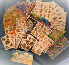Sticker Aufkleber Lot Sammlung Stickeralbum Halloween Einhorn Spongebob Tiere 🦄