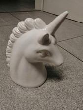 Neu - Porzellan Einhorn