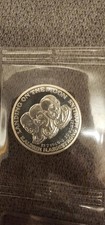 Silbermedaille / Münze  Landing on the Moon Mondlandung 1969