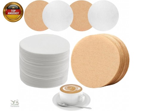 800 stück 64mm - 64mm, kaffeefilter