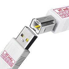 Weiß USB Druckerkabel Scanner Anschluss Lexmark P450, P708, T620, T420D, T630
