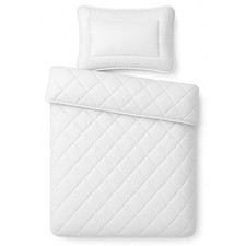 Julido Kinderbett Set 100×135cm Kissen 40×60cm Steppdecke Kinderbettdecke weich