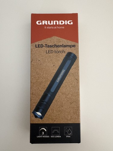 Grundig led taschenlampe neu - grundig,