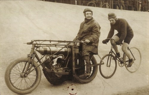 Foto radrennfahrer mit - foto,