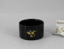 Rosenthal Porcelaine Noire schwarz, Björn Wiinblad in Dur Schälchen Schale Ø 6cm