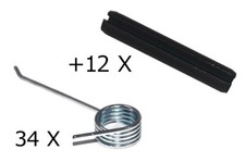 34 X Feder +12 X Buchse für