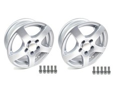 2 x Alufelge Kenda Silber 5