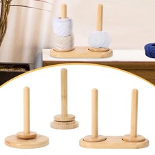 Holz Garnhalter Handarbeit