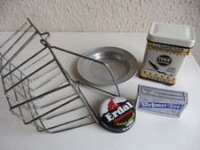 Kaufladen Konvolut: Blechdose Darboven Kaffee +Erdal+ Teller +Einkaufskorb +Tee