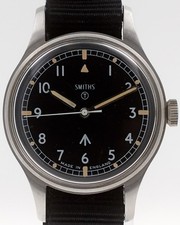 SMITHS W10 Herrenuhr  Militär Army 1969 Fliegeruhr Dirty Dozen 36mm