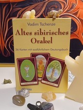 Altes sibirisches Orakel Vadim Tschenze Buch und Karten Set Legen Wahrsagen  