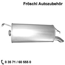 Endschalldämpfer Auspuff