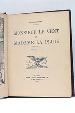 ALTES BUCH MUSSET MONSIEUR LE