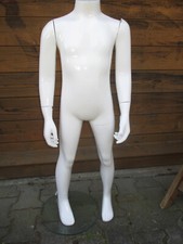 Schaufensterpuppe mit Standfuß, Schneiderpuppe, männl. Kind, Torso, Ladeneinr.