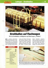 Ladegut: Strohballen selbst herstellen / Bauanleitung
