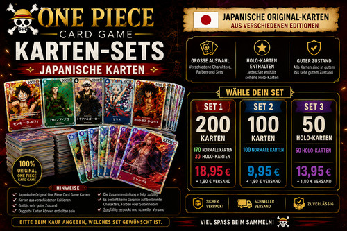 One piece karten sets auswahl - one,