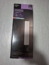 LIVARNO home LED-Tischleuchte Stehlampe Stehleuchte mit Kristall-Effekt