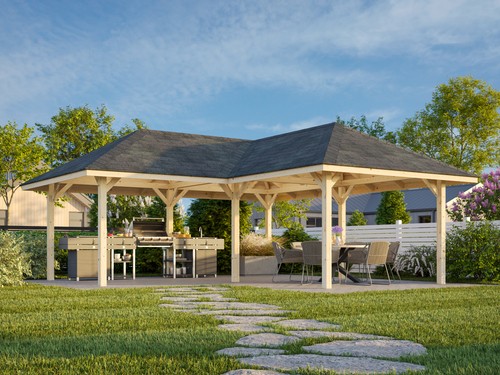 Gartenpavillon holzpavillon - gartenpavillon,