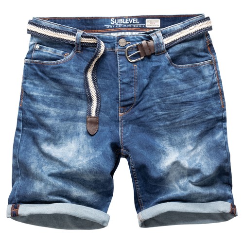 Sublevel herren jeans shorts - sublevel,