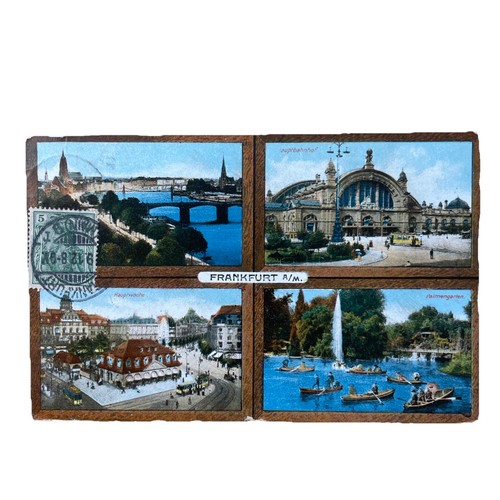 Postkarte frankfurt main - ak, am