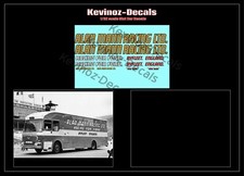 Decals für Alan Mann Renntransporter im Maßstab 1:43