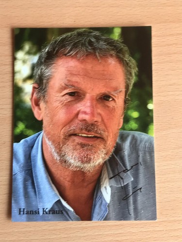 Hansi kraus orig signiert - kraus,