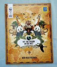 Stickeralbum Mit 180 Stickern um die Welt WWF Edeka 2012  Superzustand Vers.ink.