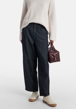 Barrel Jeans Weite Denim Hose