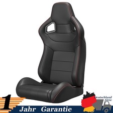 Sportsitz Schalensitz Schwarz