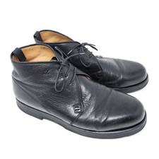 Eslava del Valle Dieter Kuckelkorn Chukka Boot Hirschleder Schwarz EU 43,5 UK9,5