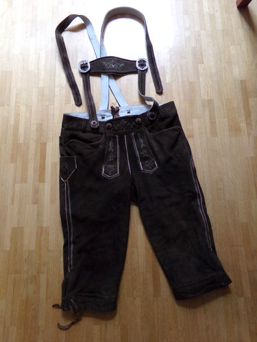 Braune herren lederhose spieth - braune,