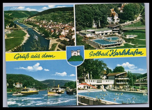 Ansichtskarte bad karlshafen - bad,