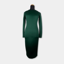 Abendkleid Damen M Grün Zara