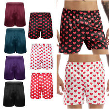 DE Herren Satin Boxer Shorts
