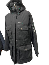 !!!!!     Didriksons Mantel warm Gr.; 38 schwarz Regen Wind W etterOutdoor