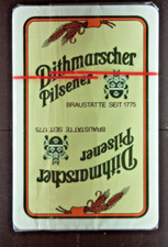 Skatkarten/Brauerei Dithmarscher PILSENER "Ähren schwarz" Berliner Auslese (OVP)